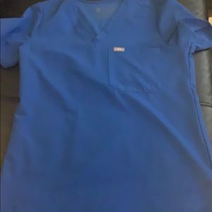 Figs catarina one pocket. Royal blue